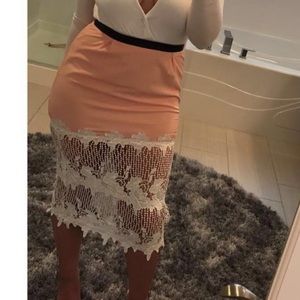 Dance & Marvel midi skirt